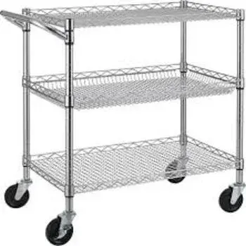 Steel Commercial Kitchen Trolley