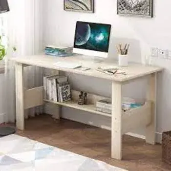 Stylish Wooden Computer Workstation