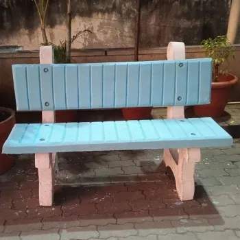 Plain Concrete Bench