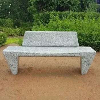 Plain Concrete Bench