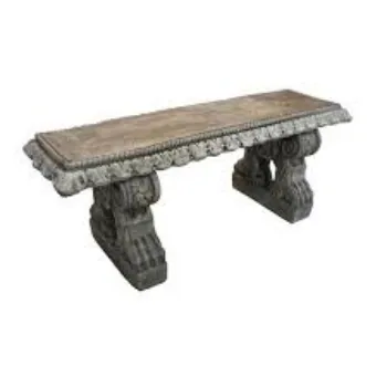 Rectangle Concrete Bench