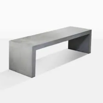 Fine Finishing Concrete Bench