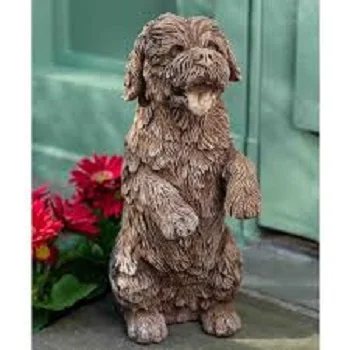 Copper Dog Statue
