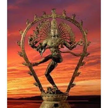 Copper Saraswati Statue