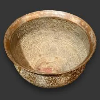 Attractive Pattern Copper Bowl