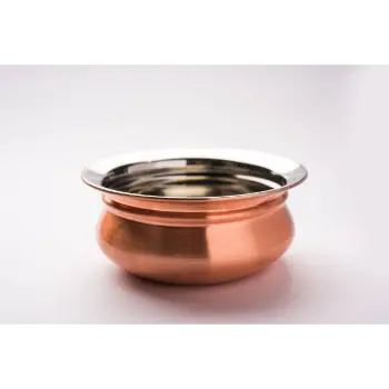 Plain & Printed Copper Bowl