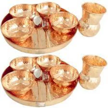 Sunbeam Exports Copper Dinner Set