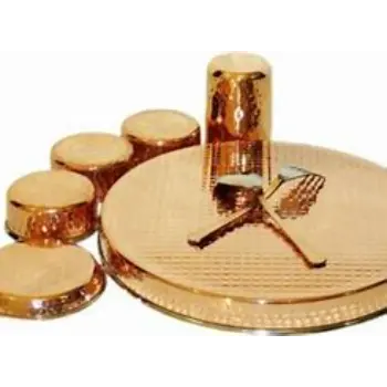  Copper Dinner Set