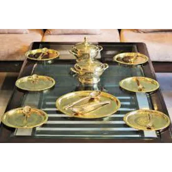 Bharat Faucet Copper Dinner Set