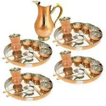 Classic Copper Dinner Set