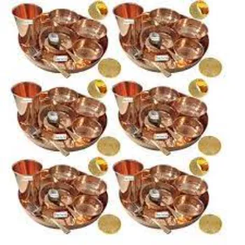 Wonder World Copper Dinner Set
