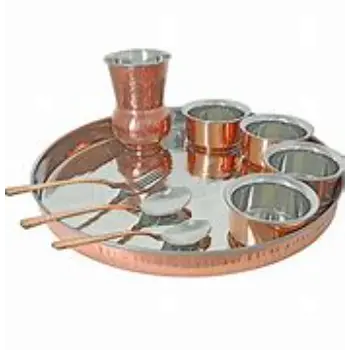 Copper Dinner Set