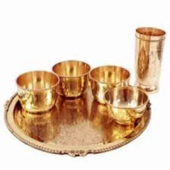 Designer Copper Dinner Set