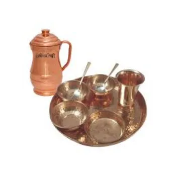 Copper Coated Dinner Set