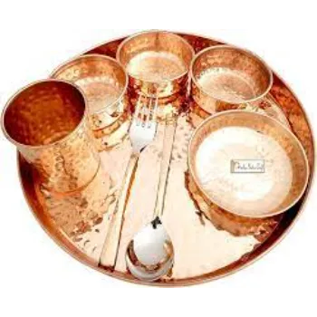 MK Copper Dinner Set