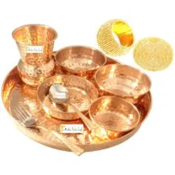 Viren Enterprises Copper Dinner Set