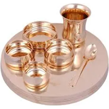 LD Copper Dinner Set