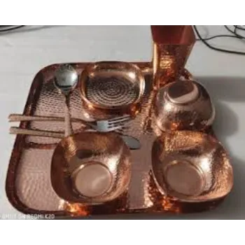 Fancy Copper Dinner Set