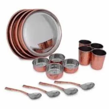 Max Copper Dinner Set