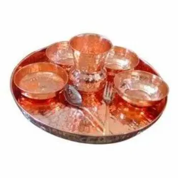 Jai  Copper Dinner Set