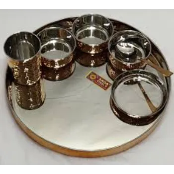 Rust Proof Copper Dinner Set