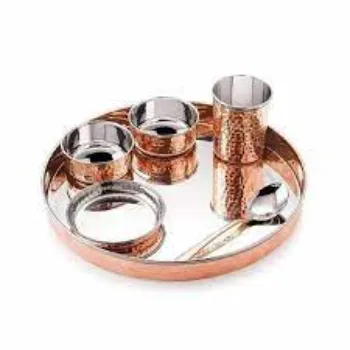 Art Copper Dinner Set