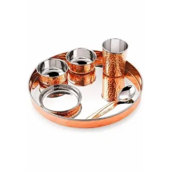Char Copper Dinner Set