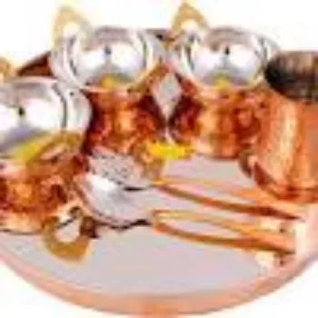 Shree Ram Products Pvt Ltd Copper Dinner Set