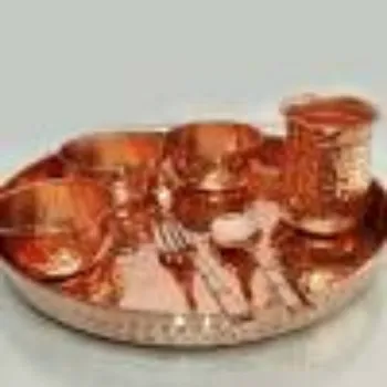 Veerbhadreshwar Agarbatti Copper Dinner Set