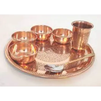ABI CLEANING SOLUTIONS Copper Dinner Set