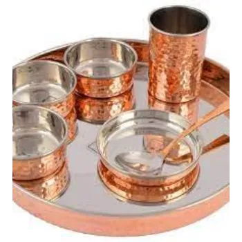 Jai Mahakali Agarbatti Traders Copper Dinner Set