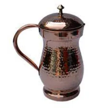 R N Copper Jug