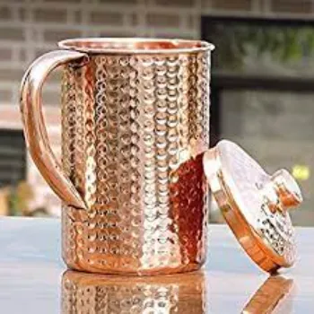J S Copper Jug