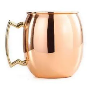Round Copper Mug