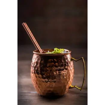 Easy To Carry Copper Mug