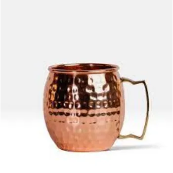 Polished Copper Mug