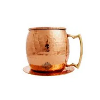 Round Copper Mug