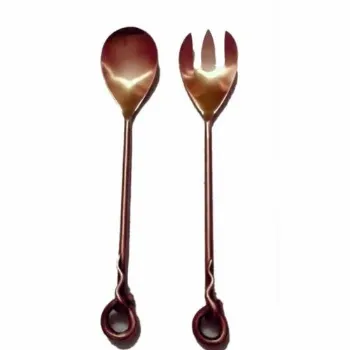 Solid Copper Spoon