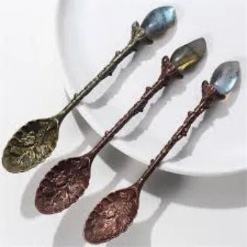 Om Shivam Copper Spoon