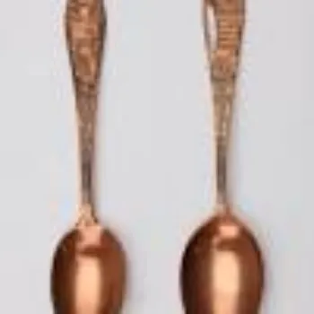 Pooja Craft & Embroidary Copper Spoon