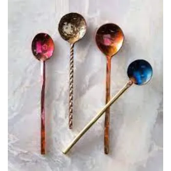 Copper Spoon Silver Color