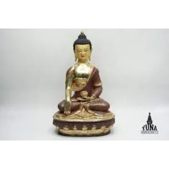  Golden Copper Buddha Statue