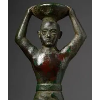 Nammu King Copper Statue