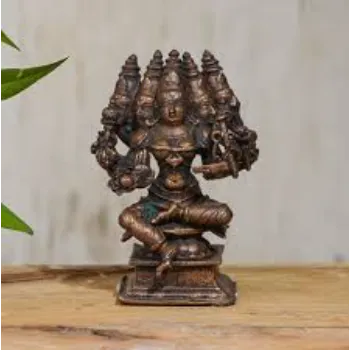  Lord Brahma Copper Statue