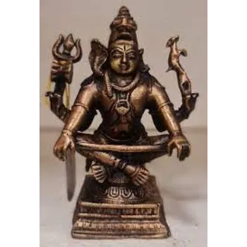  Shiva Copper Statue