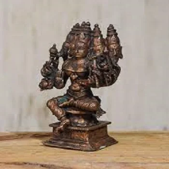 Lord Brahma Copper Statue