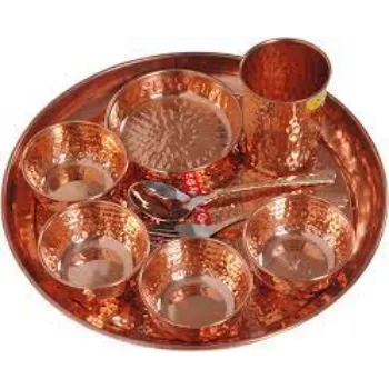 Shri Durga Copper Thali