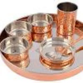 OM CAMPHOR PRODUCTS Copper Thali