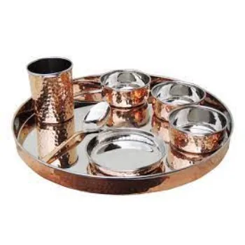  Natural Copper Thali