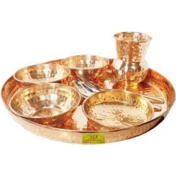 Antique Copper Thali